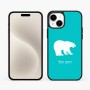 כיסוי בעיצוב אישי עם השם שלך לדגם - Apple iPhone 15 Plus בעיצוב דוב
