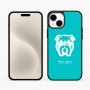 כיסוי בעיצוב אישי עם השם שלך לדגם - Apple iPhone 15 Plus בעיצוב פרצוף בולדוג