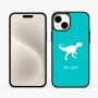 כיסוי בעיצוב אישי עם השם שלך לדגם - Apple iPhone 15 Plus בעיצוב דינוזאור