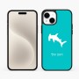 כיסוי בעיצוב אישי עם השם שלך לדגם - Apple iPhone 15 Plus בעיצוב כריש ראש פטיש