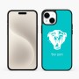 כיסוי בעיצוב אישי עם השם שלך לדגם - Apple iPhone 15 Plus בעיצוב פני פנטרה