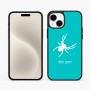 כיסוי בעיצוב אישי עם השם שלך לדגם - Apple iPhone 15 Plus בעיצוב עכביש