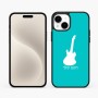 כיסוי בעיצוב אישי עם השם שלך לדגם - Apple iPhone 15 Plus בעיצוב גיטרה
