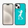 כיסוי בעיצוב אישי עם השם שלך לדגם - Apple iPhone 15 Plus בעיצוב אישה מגוננת