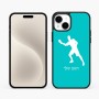 כיסוי בעיצוב אישי עם השם שלך לדגם - Apple iPhone 15 Plus בעיצוב שחקן פינג פונג
