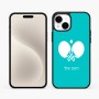 כיסוי בעיצוב אישי עם השם שלך לדגם - Apple iPhone 15 Plus בעיצוב פינג פונג