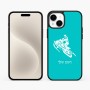 כיסוי בעיצוב אישי עם השם שלך לדגם - Apple iPhone 15 Plus בעיצוב אופנוע שלג