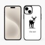 כיסוי בעיצוב אישי עם השם שלך לדגם - Apple iPhone 15 Plus בעיצוב צבי