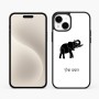 כיסוי בעיצוב אישי עם השם שלך לדגם - Apple iPhone 15 Plus בעיצוב פיל