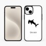 כיסוי בעיצוב אישי עם השם שלך לדגם - Apple iPhone 15 Plus בעיצוב כריש ראש פטיש