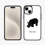 כיסוי בעיצוב אישי עם השם שלך לדגם - Apple iPhone 15 Plus בעיצוב קרנף