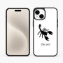 כיסוי בעיצוב אישי עם השם שלך לדגם - Apple iPhone 15 Plus בעיצוב עקרב