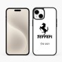 כיסוי בעיצוב אישי עם השם שלך לדגם - Apple iPhone 15 Plus בעיצוב פרארי