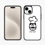 כיסוי בעיצוב אישי עם השם שלך לדגם - Apple iPhone 15 Plus בעיצוב שף