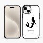 כיסוי בעיצוב אישי עם השם שלך לדגם - Apple iPhone 15 Plus בעיצוב בתולת ים - אישה