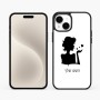 כיסוי בעיצוב אישי עם השם שלך לדגם - Apple iPhone 15 Plus בעיצוב אהבת נשים