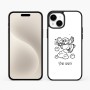 כיסוי בעיצוב אישי עם השם שלך לדגם - Apple iPhone 15 Plus בעיצוב מחזמר אנג'ל 2