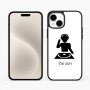 כיסוי בעיצוב אישי עם השם שלך לדגם - Apple iPhone 15 Plus בעיצוב אזור מוזיקה של די ג'יי