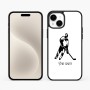 כיסוי בעיצוב אישי עם השם שלך לדגם - Apple iPhone 15 Plus בעיצוב שחקן הוקי