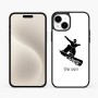 כיסוי בעיצוב אישי עם השם שלך לדגם - Apple iPhone 15 Plus בעיצוב סנובורדיסט