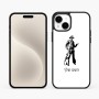 כיסוי בעיצוב אישי עם השם שלך לדגם - Apple iPhone 15 Plus בעיצוב קאובוי המערב הפרוע