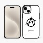 כיסוי בעיצוב אישי עם השם שלך לדגם - Apple iPhone 15 Plus בעיצוב אנרכיה