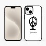 כיסוי בעיצוב אישי עם השם שלך לדגם - Apple iPhone 15 Plus בעיצוב גלובוסי שלום