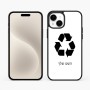כיסוי בעיצוב אישי עם השם שלך לדגם - Apple iPhone 15 Plus בעיצוב למחזר