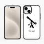 כיסוי בעיצוב אישי עם השם שלך לדגם - Apple iPhone 15 Plus בעיצוב טלסקופ