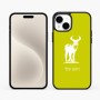 כיסוי בעיצוב אישי עם השם שלך לדגם - Apple iPhone 15 Plus בעיצוב צבי