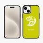 כיסוי בעיצוב אישי עם השם שלך לדגם - Apple iPhone 15 Plus בעיצוב ראש נשר