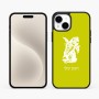כיסוי בעיצוב אישי עם השם שלך לדגם - Apple iPhone 15 Plus בעיצוב ארנב מחזיק גזר