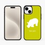 כיסוי בעיצוב אישי עם השם שלך לדגם - Apple iPhone 15 Plus בעיצוב קרנף