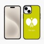 כיסוי בעיצוב אישי עם השם שלך לדגם - Apple iPhone 15 Plus בעיצוב פינג פונג