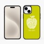 כיסוי בעיצוב אישי עם השם שלך לדגם - Apple iPhone 15 Plus בעיצוב הדפס תפוח