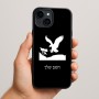 כיסוי בעיצוב אישי עם השם שלך לדגם - Apple iPhone 15 Plus בעיצוב נשר אמריקאי