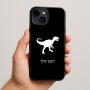 כיסוי בעיצוב אישי עם השם שלך לדגם - Apple iPhone 15 Plus בעיצוב דינוזאור