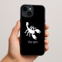 כיסוי בעיצוב אישי עם השם שלך לדגם - Apple iPhone 15 Plus בעיצוב עקרב