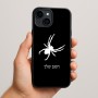 כיסוי בעיצוב אישי עם השם שלך לדגם - Apple iPhone 15 Plus בעיצוב עכביש