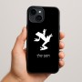 כיסוי בעיצוב אישי עם השם שלך לדגם - Apple iPhone 15 Plus בעיצוב צפרדע טרופית