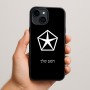 כיסוי בעיצוב אישי עם השם שלך לדגם - Apple iPhone 15 Plus בעיצוב קרייזלר
