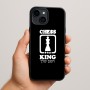 כיסוי בעיצוב אישי עם השם שלך לדגם - Apple iPhone 15 Plus בעיצוב שחמט