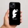 כיסוי בעיצוב אישי עם השם שלך לדגם - Apple iPhone 15 Plus בעיצוב שחקן כאב כדור