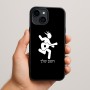 כיסוי בעיצוב אישי עם השם שלך לדגם - Apple iPhone 15 Plus בעיצוב נגן גיטרה