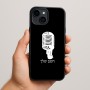 כיסוי בעיצוב אישי עם השם שלך לדגם - Apple iPhone 15 Plus בעיצוב מיקרופון