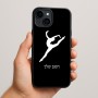 כיסוי בעיצוב אישי עם השם שלך לדגם - Apple iPhone 15 Plus בעיצוב בלט