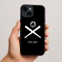 כיסוי בעיצוב אישי עם השם שלך לדגם - Apple iPhone 15 Plus בעיצוב כדור בסיס