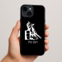כיסוי בעיצוב אישי עם השם שלך לדגם - Apple iPhone 15 Plus בעיצוב קאוגירל