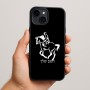 כיסוי בעיצוב אישי עם השם שלך לדגם - Apple iPhone 15 Plus בעיצוב רוכב סוסים 2
