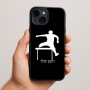 כיסוי בעיצוב אישי עם השם שלך לדגם - Apple iPhone 15 Plus בעיצוב קפיצת משוכות